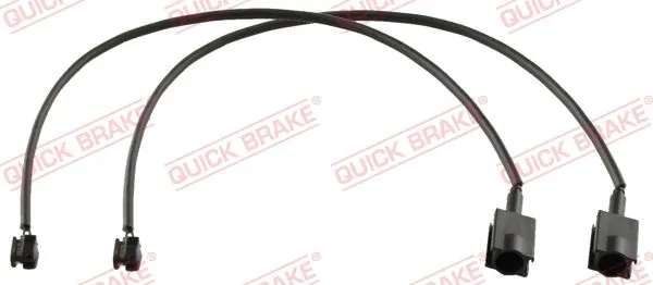 Warning Contact, brake pad wear